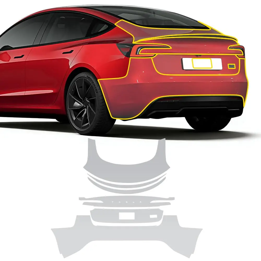 For Tesla Model 3 Performance 2024-2026 TPU Pre-cut PPF Kit Clear Paint Protective Film Custom Anti Scratch Self Healing Shield
For Tesla Model 3 Performance 2024-2026 TPU Pre-cut PPF Kit Clear Paint Protective Film Custom Anti Scratch Self Healing Shield