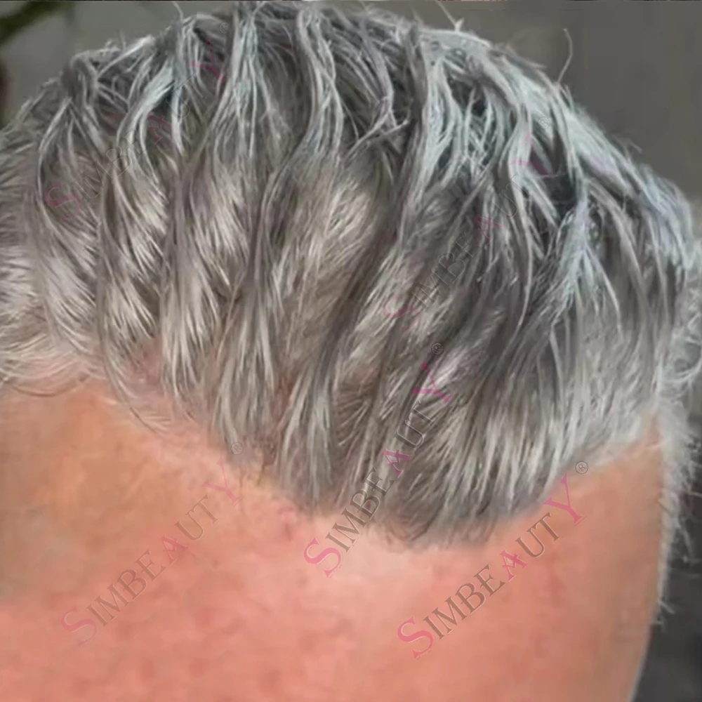 80%Density 0.03mm Ultra Thin Skin Grey 1b80 Invisible Toupee For Mens Undetected HumanHair Wig Natural Hairline Capillary Prosth
80%Density 0.03mm Ultra Thin Skin Grey 1b80 Invisible Toupee For Mens Undetected HumanHair Wig Natural Hairline Capillary Prosth