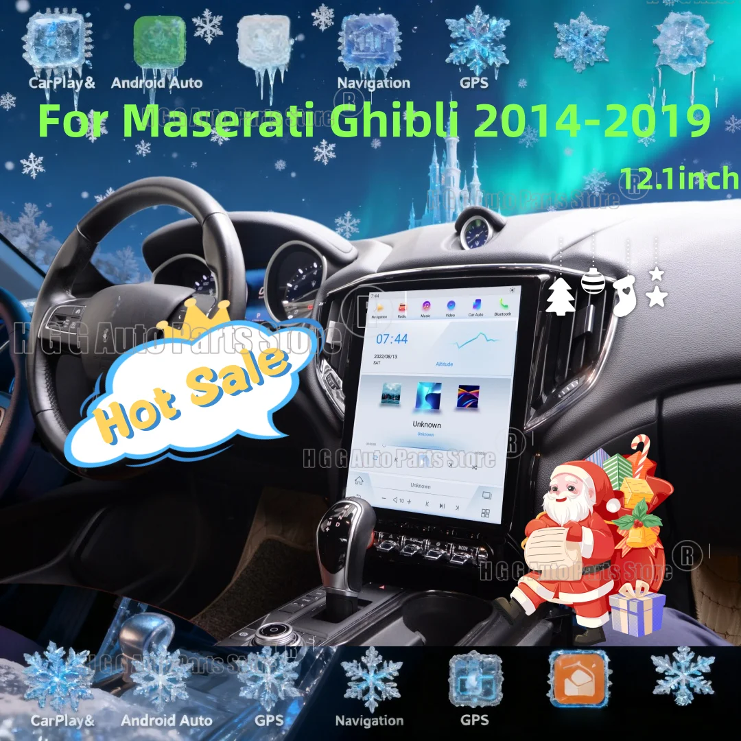 Автомобильный радиоприемник Qualcomm Android 13, навигация для Maserati Ghibli 2014-2019, мультимедийный плеер CarPlay, Wi-Fi, GPS, головка с синим зубом
Автомобильный радиоприемник Qualcomm Android 13, навигация для Maserati Ghibli 2014-2019, мультимедийный плеер CarPlay, Wi-Fi, GPS, головка с синим зубом