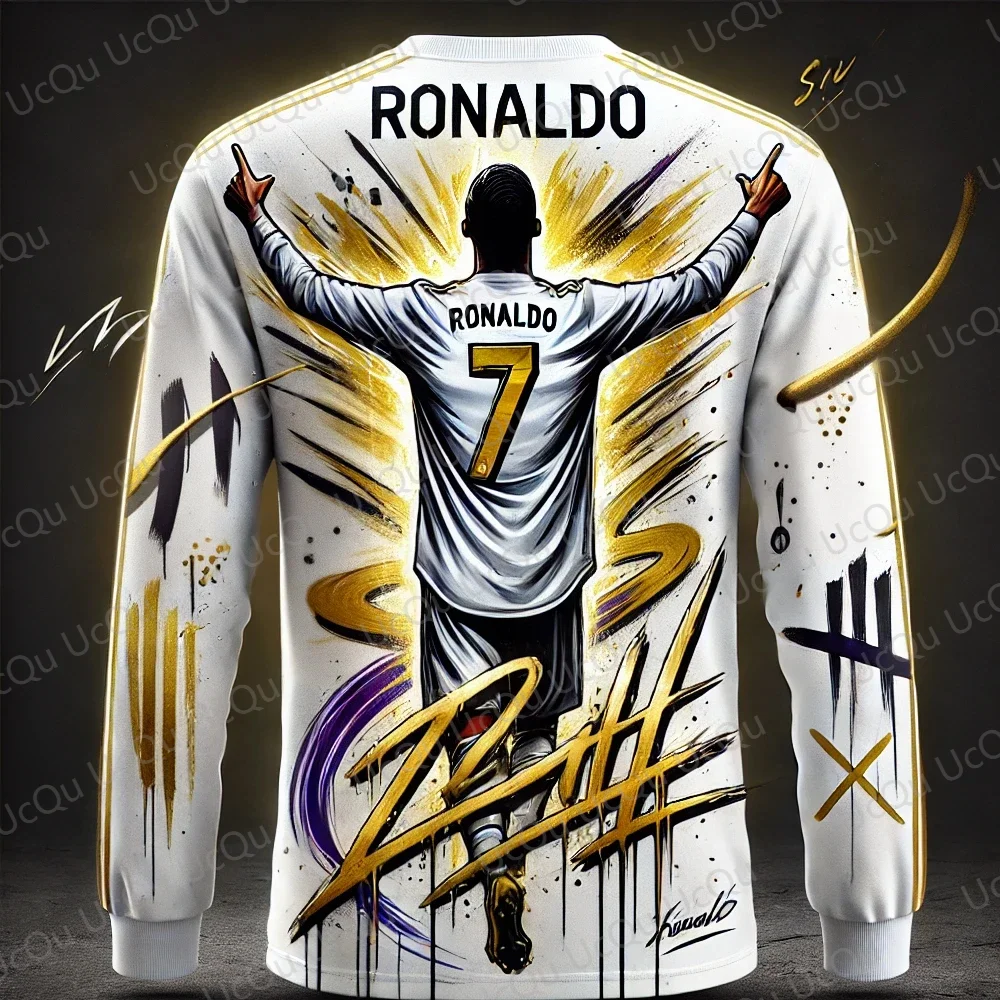 2025 CHATGPT New Arriavl The King Goat Design Long Sleeve Football Jersey Training Kit Oversized O-neck Soccer Tee
2025 CHATGPT New Arriavl The King Goat Design Long Sleeve Football Jersey Training Kit Oversized O-neck Soccer Tee