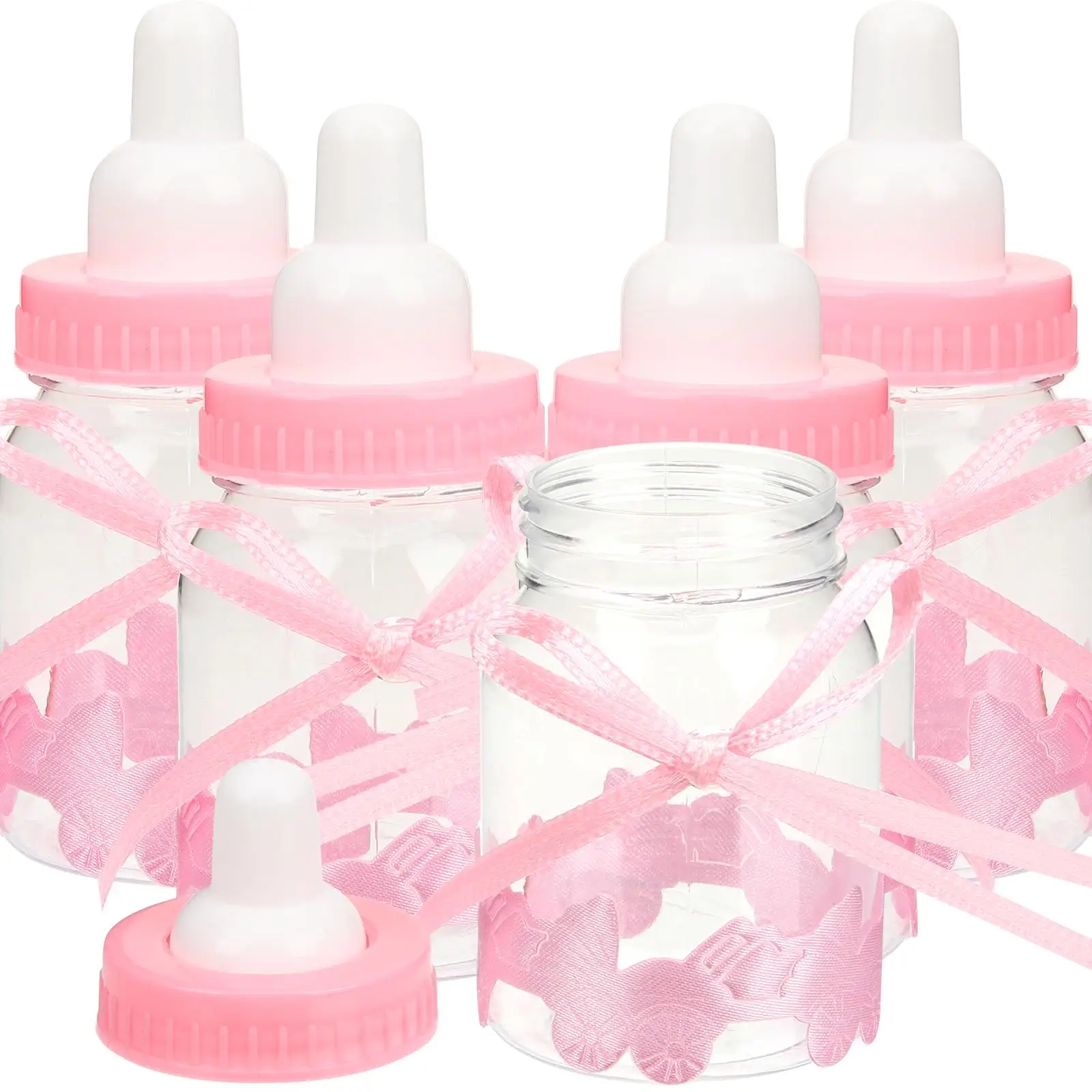 24 Pcs Baby Bottle Gift Box Pink Infant Shower Favors Candy Boxes Fillable Mini DIY Creative Toys Chocolate Present Wrapping
24 Pcs Baby Bottle Gift Box Pink Infant Shower Favors Candy Boxes Fillable Mini DIY Creative Toys Chocolate Present Wrapping