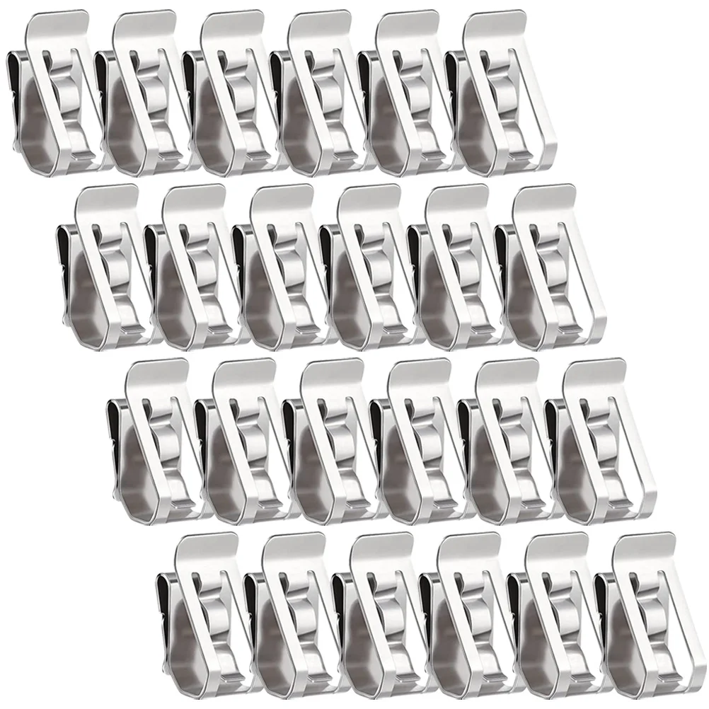 50pcs Stainless Steel Cable Clamp Metal Clips for Crafts Solar Photovoltaic Durable High Corrosion Resistance Wire Holder
50pcs Stainless Steel Cable Clamp Metal Clips for Crafts Solar Photovoltaic Durable High Corrosion Resistance Wire Holder