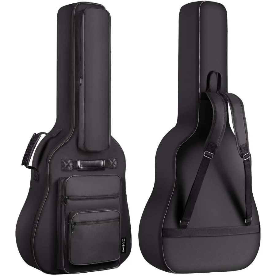 Acoustic Guitar Bag Thick Padding Waterproof Dual Adjustable Shoulder Strap Guitar Case Gig Bag 40 41 inch with Back Hanger Loo
Acoustic Guitar Bag Thick Padding Waterproof Dual Adjustable Shoulder Strap Guitar Case Gig Bag 40 41 inch with Back Hanger Loo