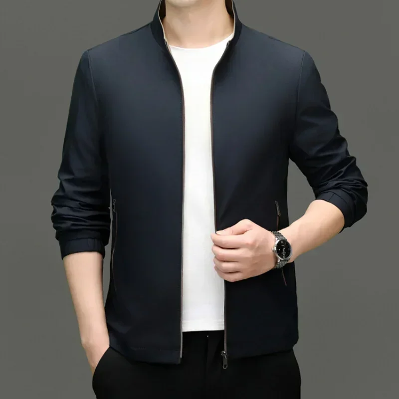 2024 Autumn New Solid Color Stand Up Collar Jacket, Casual Men's Trendy High-quality Jacket
2024 Autumn New Solid Color Stand Up Collar Jacket, Casual Men's Trendy High-quality Jacket