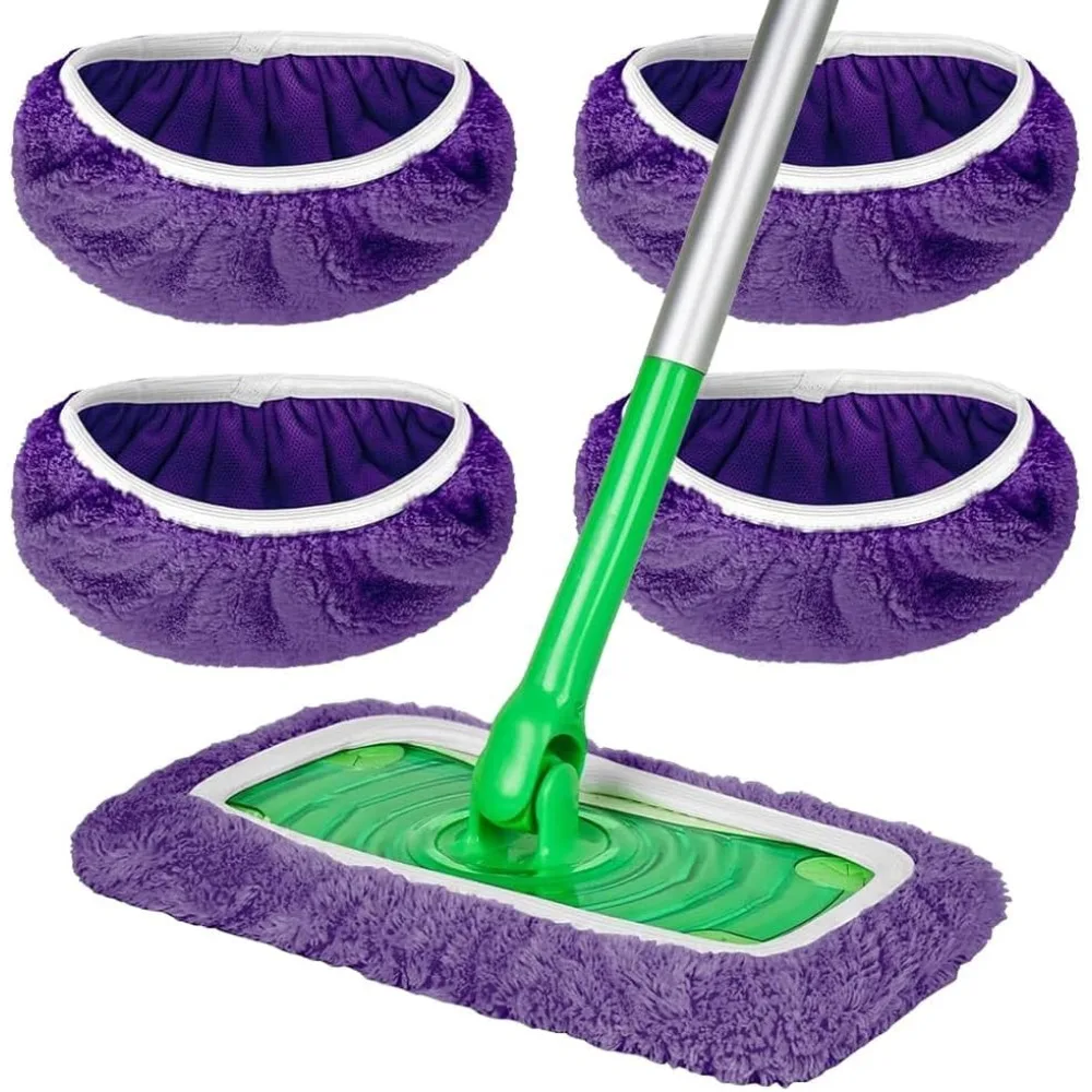US Shipping Microfiber Mop Pads 4 Pack Reusable Washable for Wet Dry Floor Cleaning
US Shipping Microfiber Mop Pads 4 Pack Reusable Washable for Wet Dry Floor Cleaning