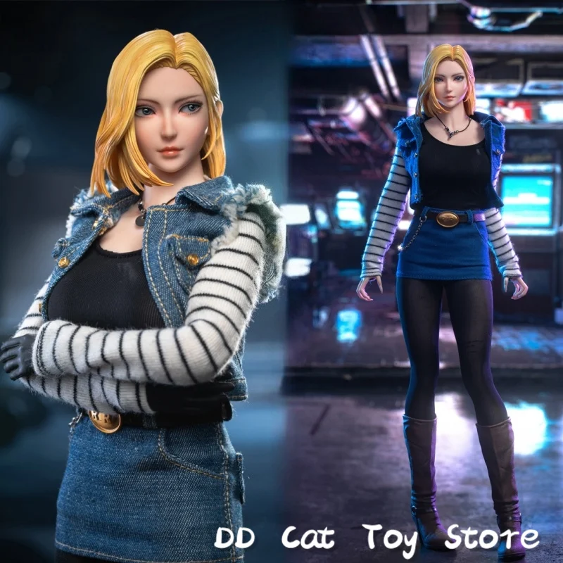 In Stock Genuine Iminitoys M024 Android 18 1/6 Double Head Sculpts Costume Set Model Fit 12'' Female Soldier Action Figure Doll
In Stock Genuine Iminitoys M024 Android 18 1/6 Double Head Sculpts Costume Set Model Fit 12'' Female Soldier Action Figure Doll