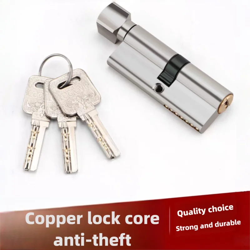 Door Lock Cylinder Aluminum Thumb Turn Cylinder Door Lock UPVC Anti Pick 35/35 With 3 Keys
Door Lock Cylinder Aluminum Thumb Turn Cylinder Door Lock UPVC Anti Pick 35/35 With 3 Keys