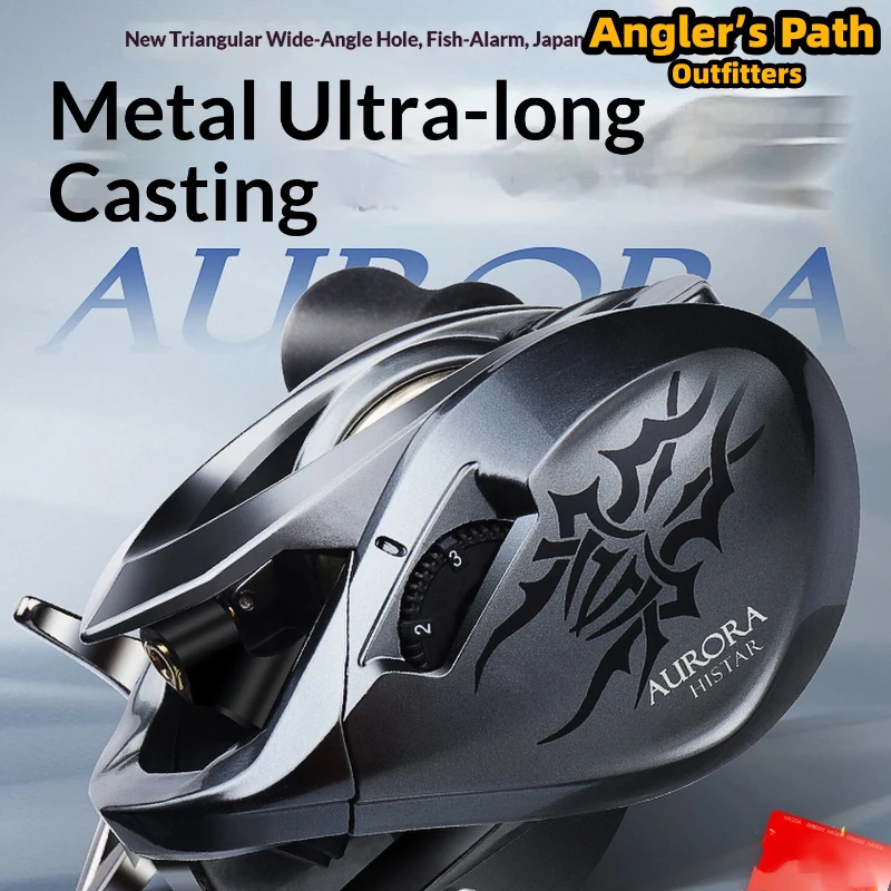 Hot Histar Aurora Baitcasting Reel Full Metal Frame 199g Ultra Light Anti Backlash Long Casting For Big Game Lure Fishing
Hot Histar Aurora Baitcasting Reel Full Metal Frame 199g Ultra Light Anti Backlash Long Casting For Big Game Lure Fishing