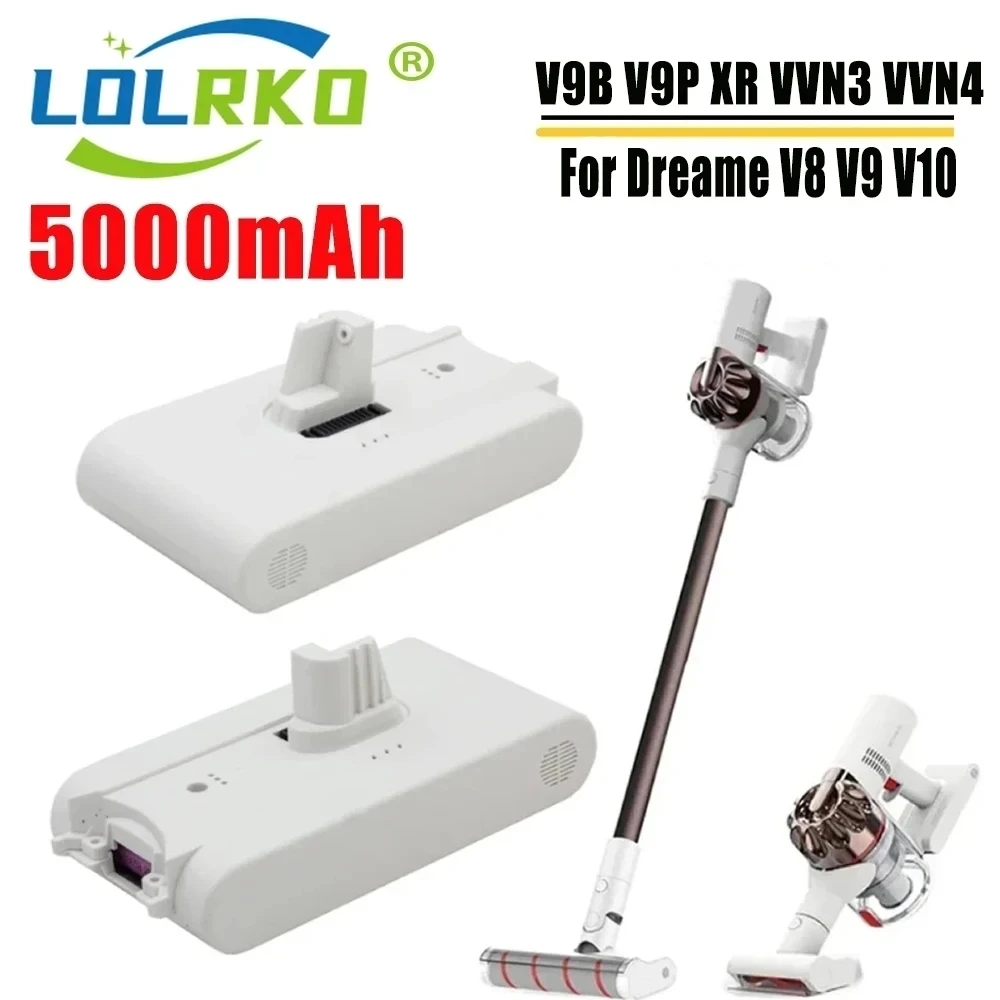 (Origin) V9 V10 Lithium Battery for Dreame V8 V9 V10 V9P XR VVN3 VVN4 Handheld Cordless Vacuum Cleaner Parts Replacement Battery
(Origin) V9 V10 Lithium Battery for Dreame V8 V9 V10 V9P XR VVN3 VVN4 Handheld Cordless Vacuum Cleaner Parts Replacement Battery