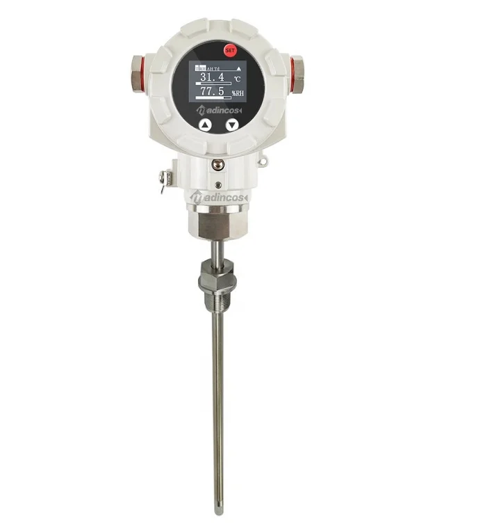 MTH500HS:Industrial Duct Digital LCD High Temperature Humidity Sensor for 4-20ma RS485 Strong Chemical Corrosion Resistance
MTH500HS:Industrial Duct Digital LCD High Temperature Humidity Sensor for 4-20ma RS485 Strong Chemical Corrosion Resistance