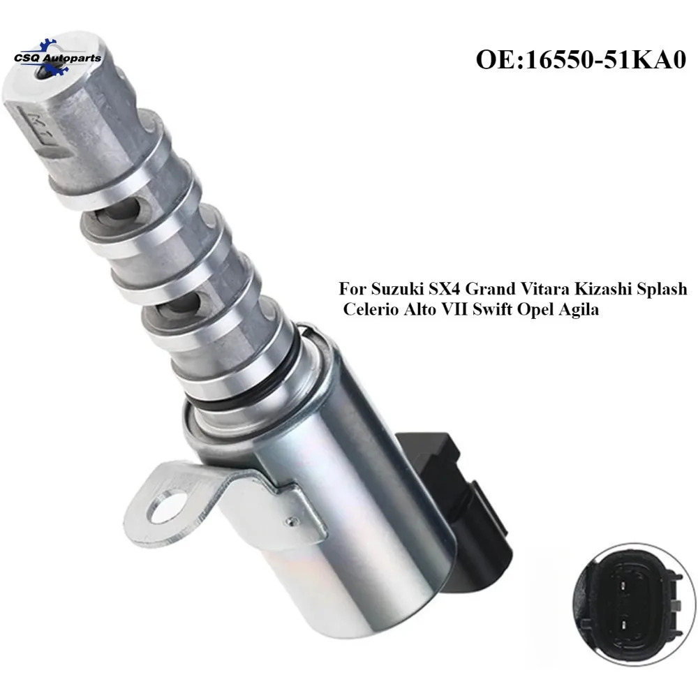16550-51KA0 For Suzuki SX4 Grand Vitara Kizashi Splash Celerio Alto VII Swift Opel Agila VVT Oil Control Timing Solenoid Valve
16550-51KA0 For Suzuki SX4 Grand Vitara Kizashi Splash Celerio Alto VII Swift Opel Agila VVT Oil Control Timing Solenoid Valve