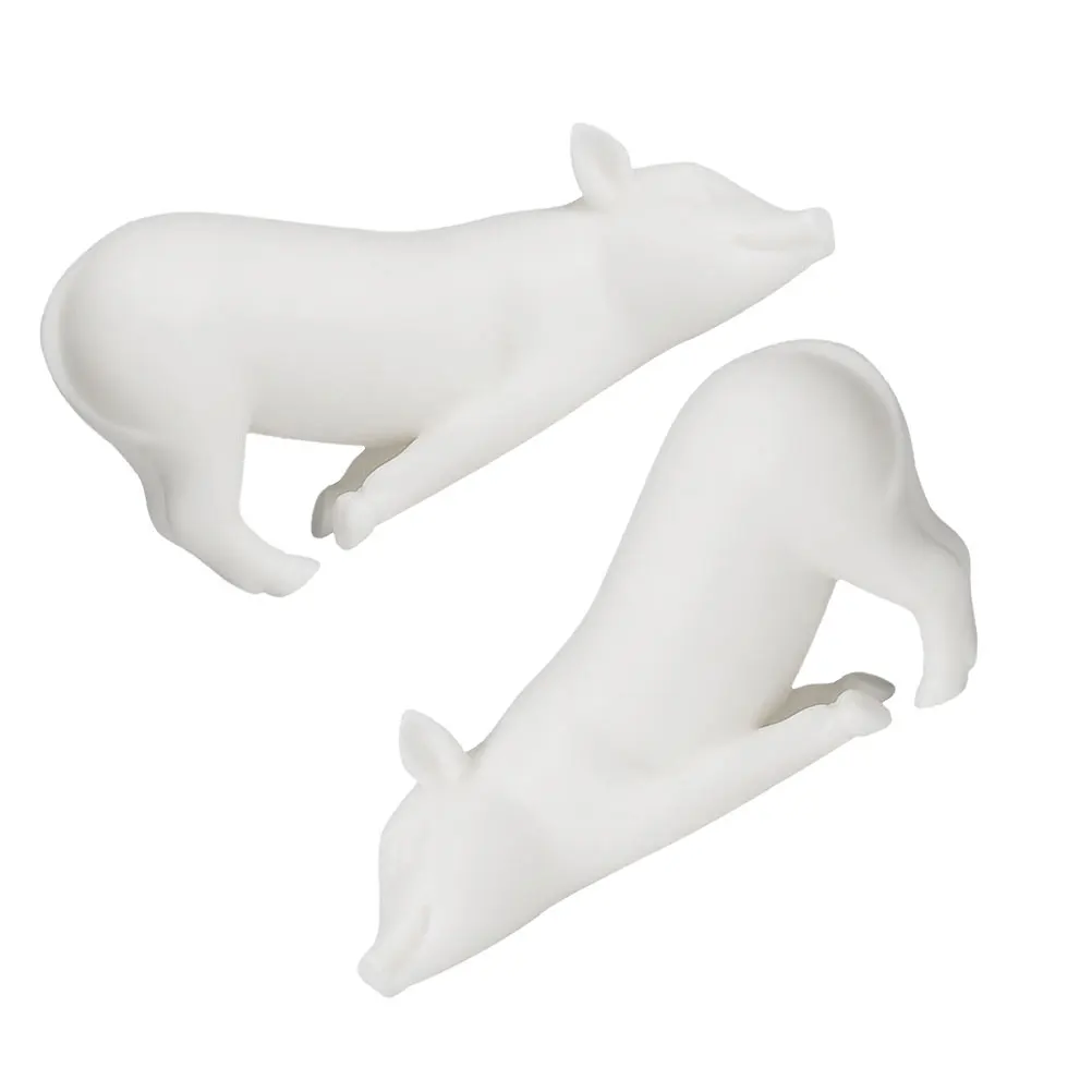 2Pcs Ceramic White Pig Sculptures Mini Desktop Ornaments Bonsai Micro Landscape Creative Pig Ornament Ceramic Landscape Decor
2Pcs Ceramic White Pig Sculptures Mini Desktop Ornaments Bonsai Micro Landscape Creative Pig Ornament Ceramic Landscape Decor