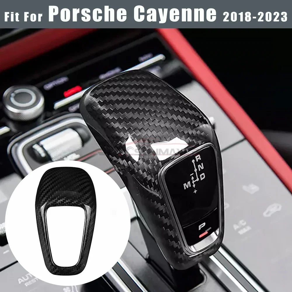 Для Porsche Cayenne 2018-2021 ручка переключения передач из настоящего углеродного волокна, накладка на голову, аксессуары для салона автомобиля
Для Porsche Cayenne 2018-2021 ручка переключения передач из настоящего углеродного волокна, накладка на голову, аксессуары для салона автомобиля