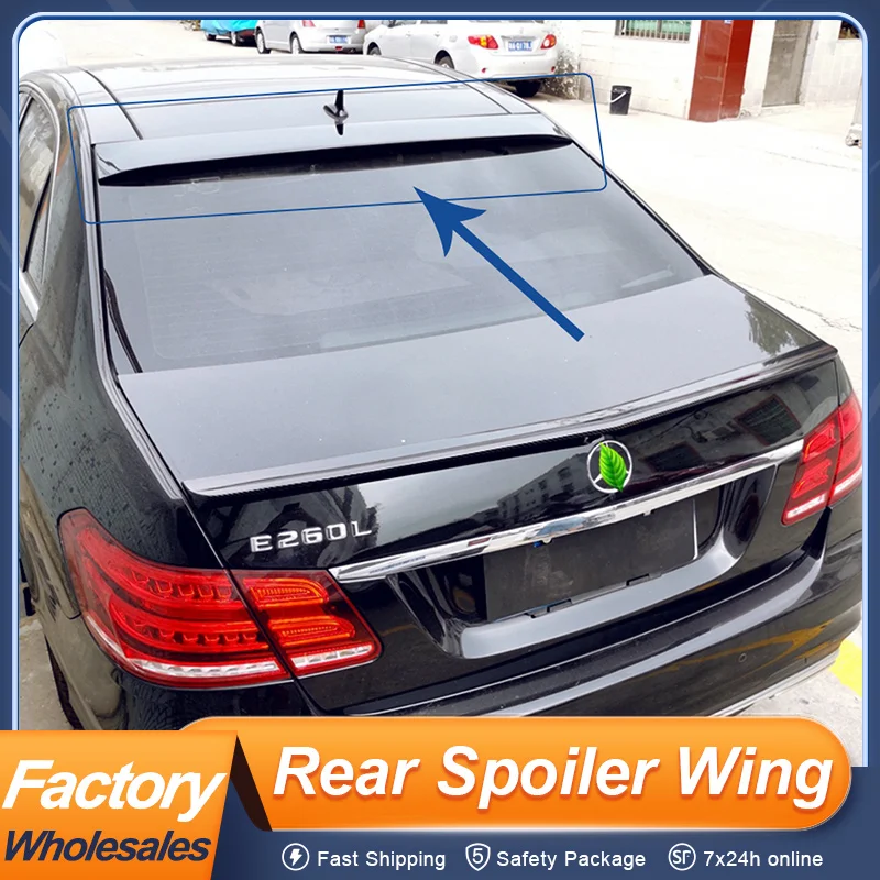 For Mercedes Benz E Class E212 2008-2015 Rear Window Roof Trunk Lid Car Spoiler Wing Ducktail Lip ABS Material Black Carbon
For Mercedes Benz E Class E212 2008-2015 Rear Window Roof Trunk Lid Car Spoiler Wing Ducktail Lip ABS Material Black Carbon