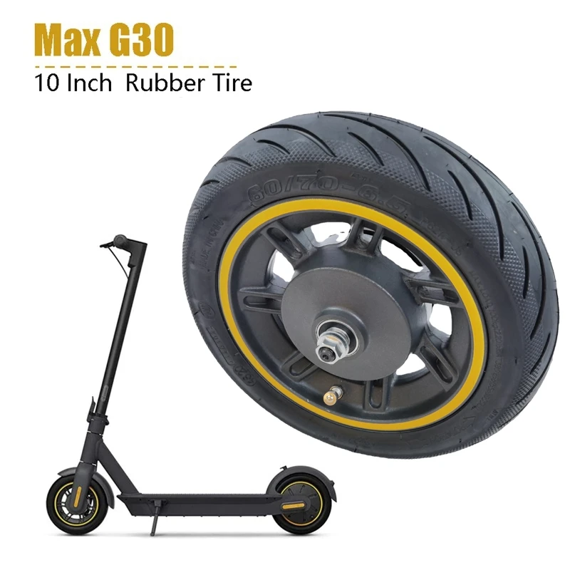 Electric Scooter Front Wheel Rubber Tire Durable Vacuum Tire With Hub Disc Spare Parts For NINEBOT MAX G30
Electric Scooter Front Wheel Rubber Tire Durable Vacuum Tire With Hub Disc Spare Parts For NINEBOT MAX G30