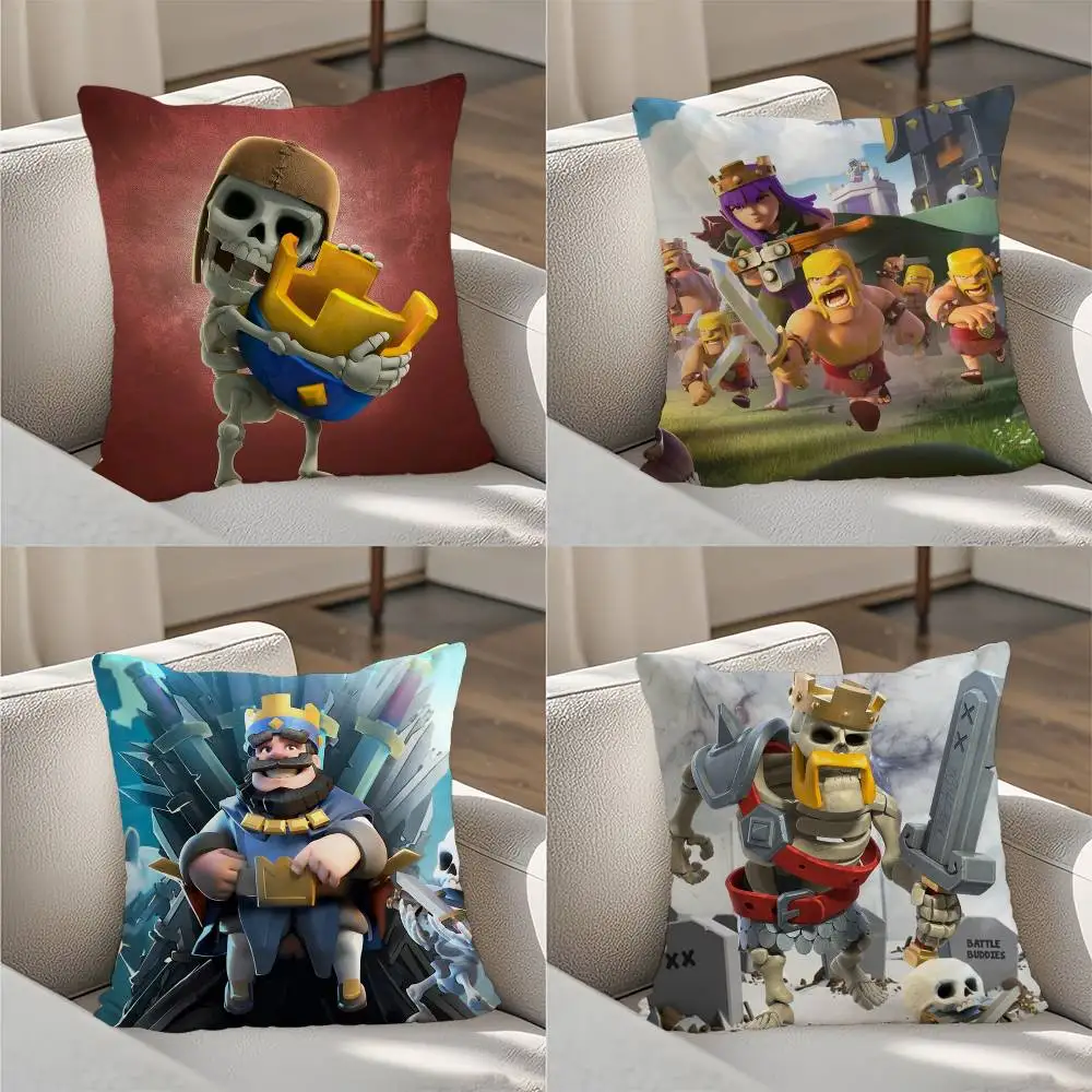 C-Clash R-RoyaleS Pillow Case Luxury Double-sided For Car Pillows 45x45 Cushions Cover Home And Decoration Sofa Pillowcase 50x50
C-Clash R-RoyaleS Pillow Case Luxury Double-sided For Car Pillows 45x45 Cushions Cover Home And Decoration Sofa Pillowcase 50x50