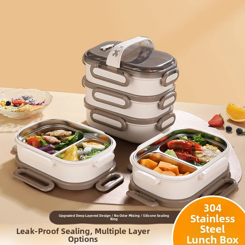 Японский прямоугольный ланч-бокс из нержавеющей стали 304 с термоизоляцией, портативный контейнер для обеда для офисных работников...
Японский прямоугольный ланч-бокс из нержавеющей стали 304 с термоизоляцией, портативный контейнер для обеда для офисных работников...
