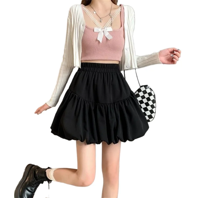 2025 Spring Summer Shorts Skirt Women High Waist Sexy Mini Skirts for Girls School Short Pleated Kawaii Puffy Skirt
2025 Spring Summer Shorts Skirt Women High Waist Sexy Mini Skirts for Girls School Short Pleated Kawaii Puffy Skirt