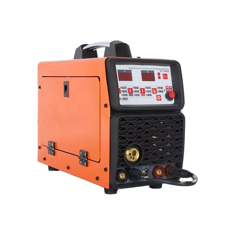 Portable 50A air Plasma Cutter IGBT Digital Control HF MMA/TIG/MIG/CUT 4 in 1 DC Inverter Welding Machine CT-520D
Portable 50A air Plasma Cutter IGBT Digital Control HF MMA/TIG/MIG/CUT 4 in 1 DC Inverter Welding Machine CT-520D