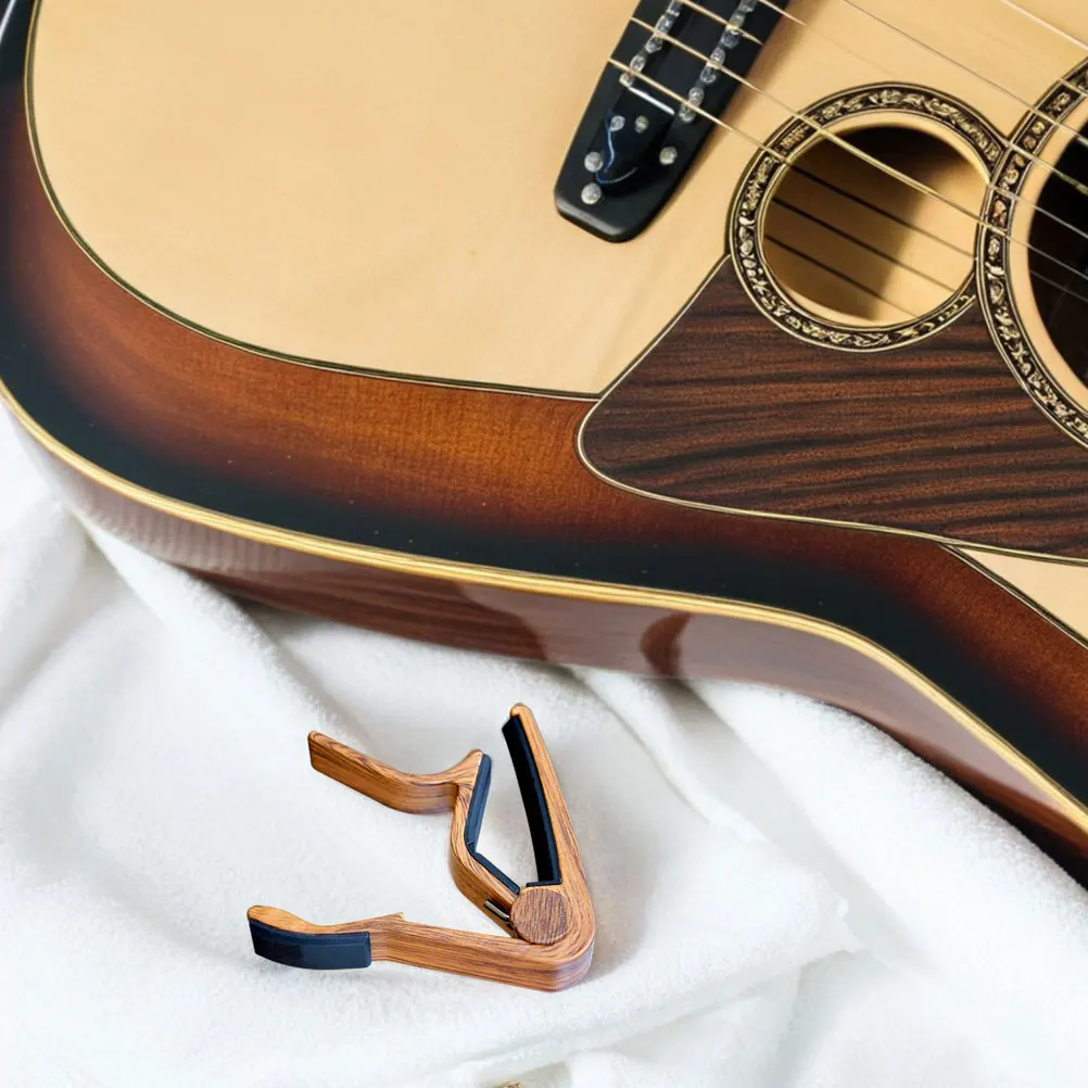 2 Pcs Grain Tone Clip Capo for Musical Tools Classical Acoustic Guitar Aluminum Alloy Electric
2 Pcs Grain Tone Clip Capo for Musical Tools Classical Acoustic Guitar Aluminum Alloy Electric