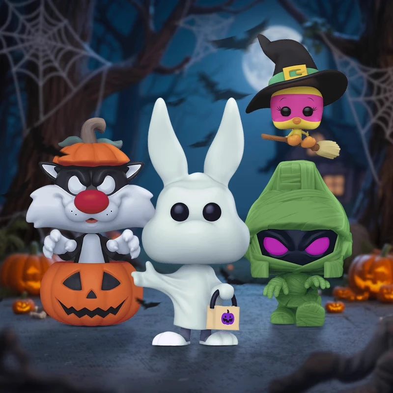 Genuine Edition FUNKO POP Looney Tunes: Halloween Tweety & Bugs Bunny Anime Decoration Ornament Model Toys Collectible Model
Genuine Edition FUNKO POP Looney Tunes: Halloween Tweety & Bugs Bunny Anime Decoration Ornament Model Toys Collectible Model
