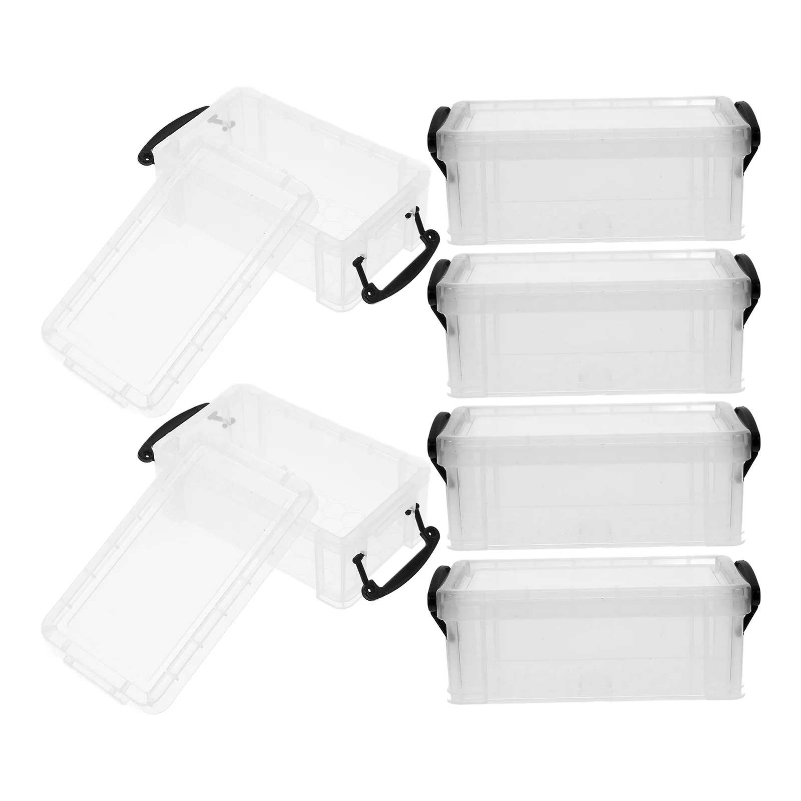 6 Pcs Clear Pencil Boxes Transparent Plastic Storage Containers High Capacity Office School Supplies Organizer
6 Pcs Clear Pencil Boxes Transparent Plastic Storage Containers High Capacity Office School Supplies Organizer