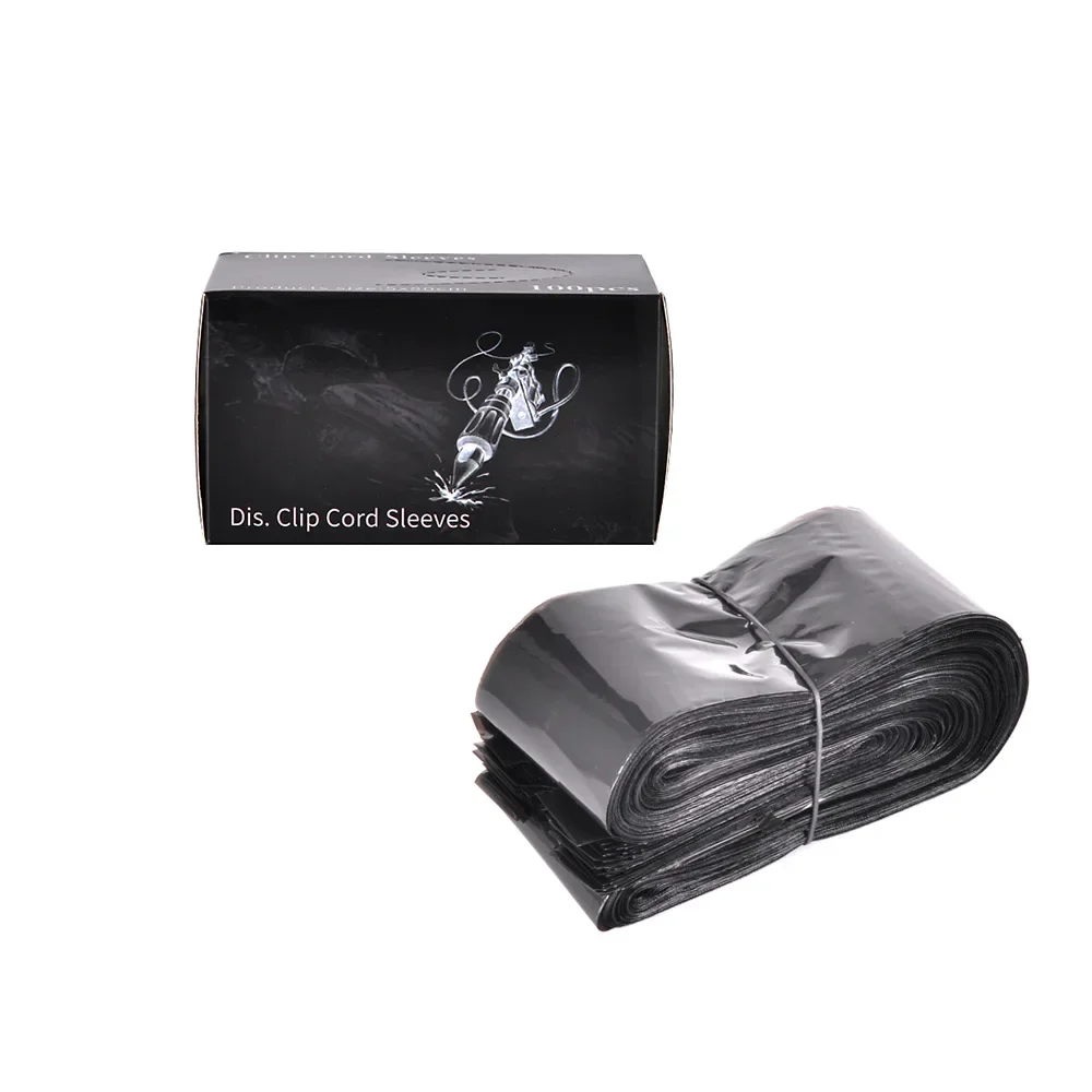100pcs Tattoo Hook Sleeve Bags Disposable Clip Cord Sleeves Loop Tape Tattoo Accessories Black Plastic Hygiene Tube Strap
100pcs Tattoo Hook Sleeve Bags Disposable Clip Cord Sleeves Loop Tape Tattoo Accessories Black Plastic Hygiene Tube Strap