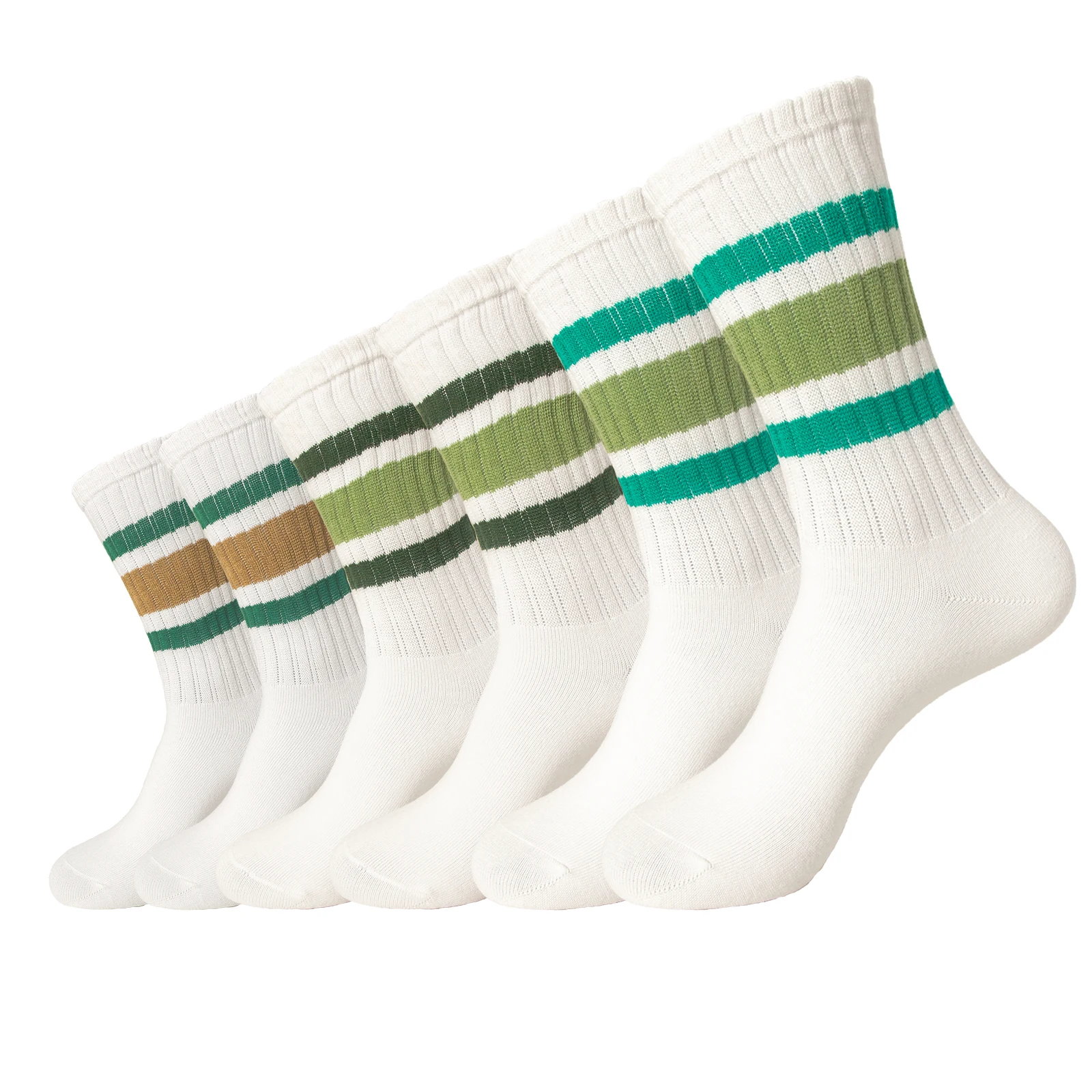 Striped Crew Socks for men Retro Cotton Athletic Sock
Striped Crew Socks for men Retro Cotton Athletic Sock