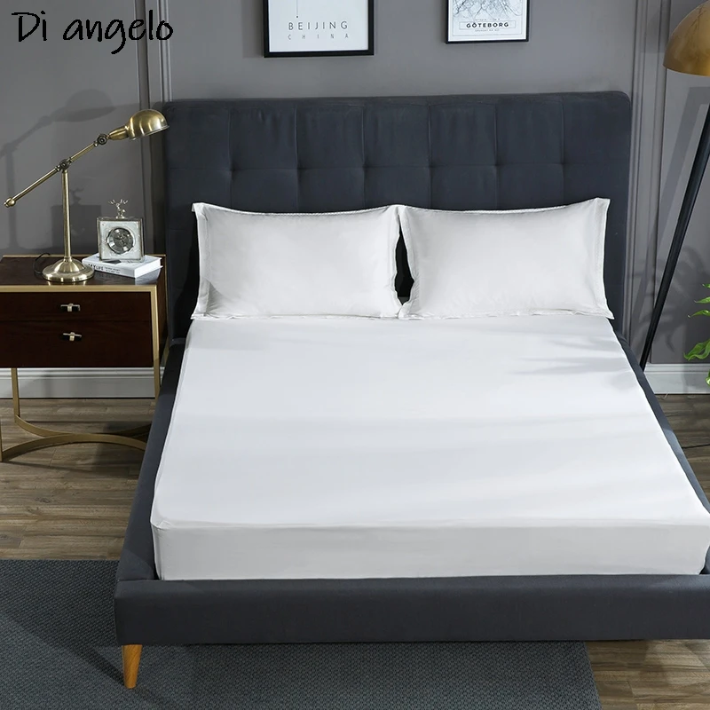Egyptian Cotton Fitted Sheet and Pillowcase, Mattress Cover, All-around Elastic Rubber Bed Linens, 600TC, Solid Color, # S
Egyptian Cotton Fitted Sheet and Pillowcase, Mattress Cover, All-around Elastic Rubber Bed Linens, 600TC, Solid Color, # S