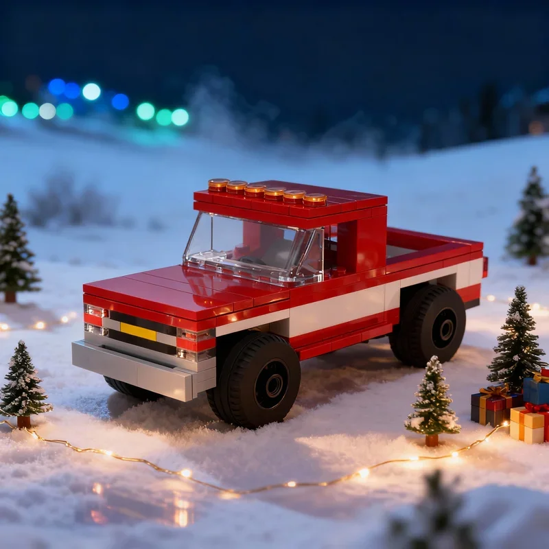124pcs MOC Chevy Squarebody City Road Model Building Blocks Construction festival Gifts Toys Assemble DIY Creative Education
124pcs MOC Chevy Squarebody City Road Model Building Blocks Construction festival Gifts Toys Assemble DIY Creative Education