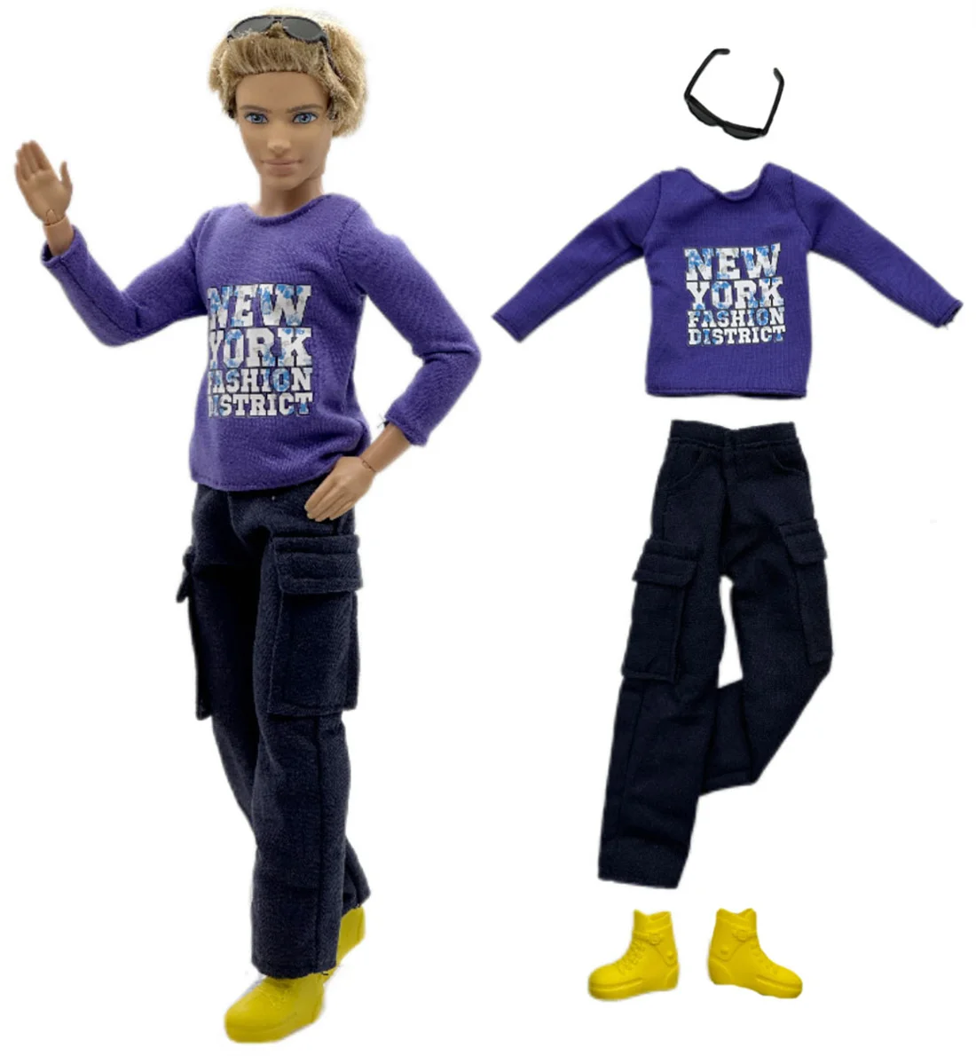 1 Set Ken Cloth Handmade Summber Doll Accessories Casual Wear Suit + Shoes for 30cm 12inch Ken Doll Kids Gift
1 Set Ken Cloth Handmade Summber Doll Accessories Casual Wear Suit + Shoes for 30cm 12inch Ken Doll Kids Gift