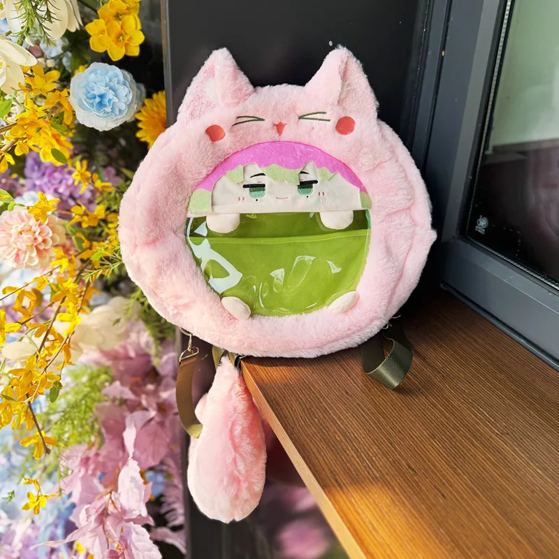 Demon Slayer Ita Bag Kyojuro Rengoku Mitsuri Kanroji Muichiro Tokito Backpack Cute Plush Itabag Anime Cosplay Bag For Convention
Demon Slayer Ita Bag Kyojuro Rengoku Mitsuri Kanroji Muichiro Tokito Backpack Cute Plush Itabag Anime Cosplay Bag For Convention