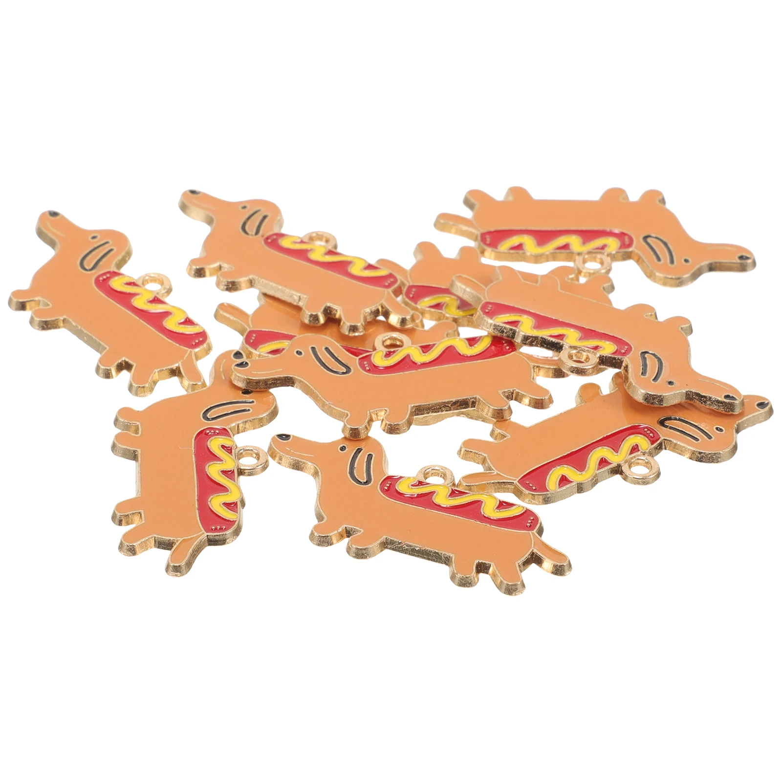 10 Pcs Dachshund Dog Pendant Alloy Bead Charm Decors Pet Necklace Diy Accessories Handmade Earrings Bracelet Ornaments
10 Pcs Dachshund Dog Pendant Alloy Bead Charm Decors Pet Necklace Diy Accessories Handmade Earrings Bracelet Ornaments