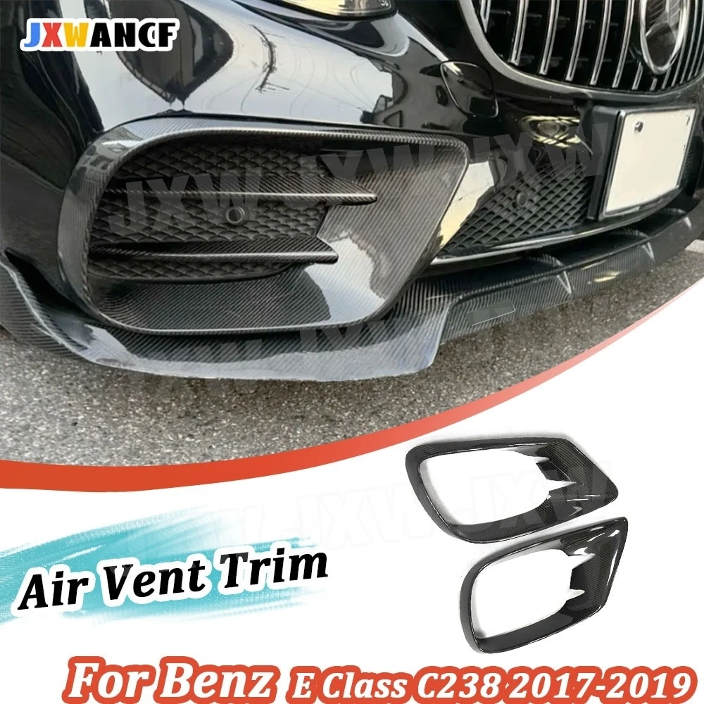 JXWANCF For Sport Coupe 2017-2019 Carbon Fiber Front Bumper Foglamp Air Vent Trim Frame Mesh Cover for Benz E Class C238 Car
JXWANCF For Sport Coupe 2017-2019 Carbon Fiber Front Bumper Foglamp Air Vent Trim Frame Mesh Cover for Benz E Class C238 Car