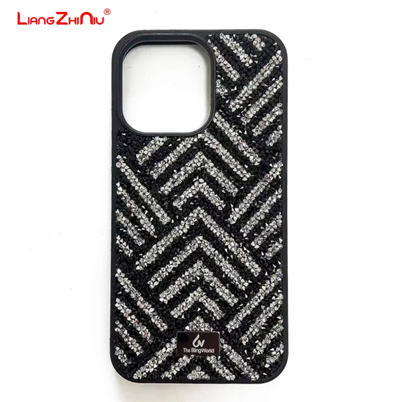 Luxury Glitter For Iphone 16pro Rhinestone Phone Case Premium Customized Rhinestone Girl For Apple 15 14 13 12 Shockproof Case
Luxury Glitter For Iphone 16pro Rhinestone Phone Case Premium Customized Rhinestone Girl For Apple 15 14 13 12 Shockproof Case