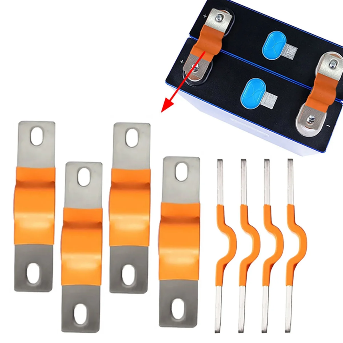 8Pcs High-Grade Nickel-Plated Copper Bus Bars for Solar Power and Deep Cycle Battery
8Pcs High-Grade Nickel-Plated Copper Bus Bars for Solar Power and Deep Cycle Battery