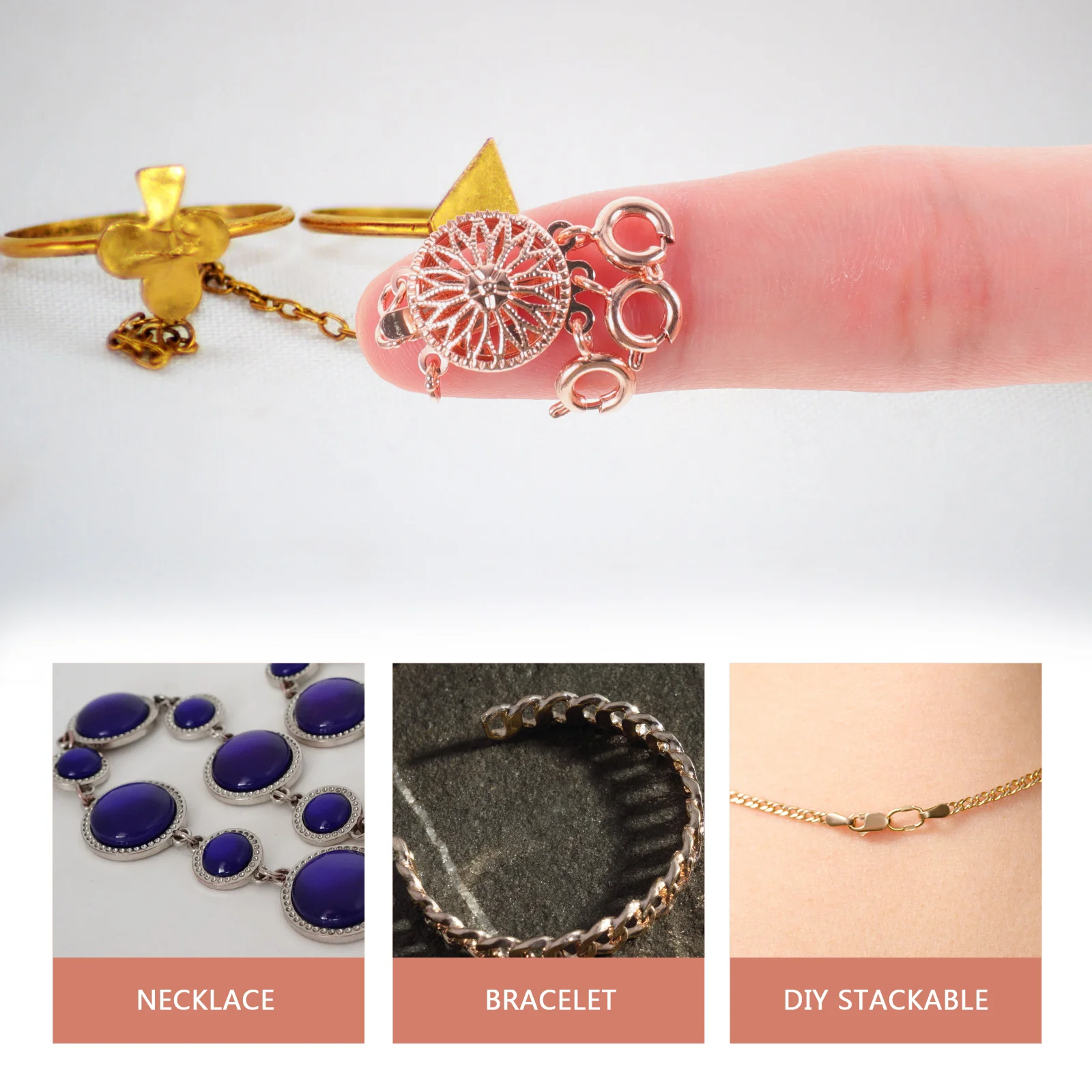 Sunflower Necklace Accessories Women's Clasp Layered Clasps One Piece Stacker Jewelry Connectors Copper Multi Layering
Sunflower Necklace Accessories Women's Clasp Layered Clasps One Piece Stacker Jewelry Connectors Copper Multi Layering