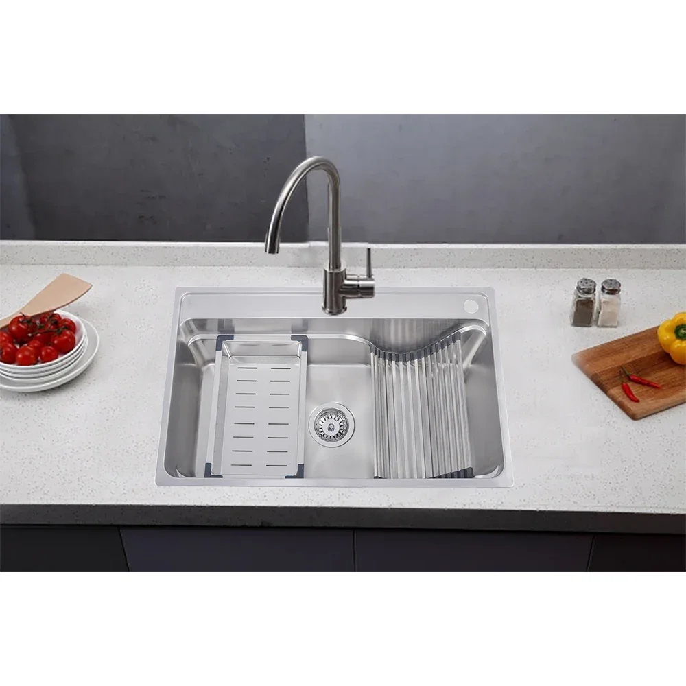 Лучшая гранитная черная кварцевая кухонная раковина ручной работы Undermount Fregadero Price, глубокие тройные миски, многофункциональный ступенчатый дизайн
Лучшая гранитная черная кварцевая кухонная раковина ручной работы Undermount Fregadero Price, глубокие тройные миски, многофункциональный ступенчатый дизайн