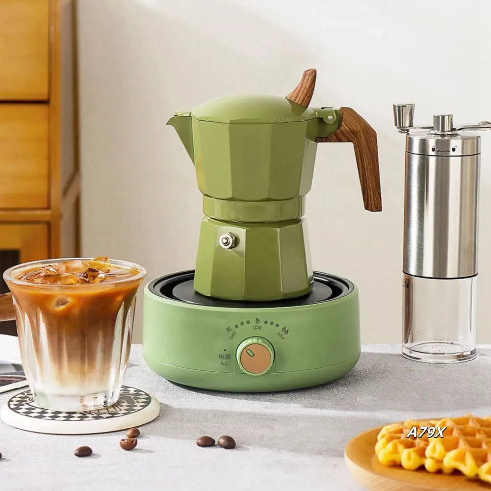 150Ml Double Valve Moka Pot Double Valve Espresso Maker Italian Coffee Professional Home Coffee Accessories
150Ml Double Valve Moka Pot Double Valve Espresso Maker Italian Coffee Professional Home Coffee Accessories