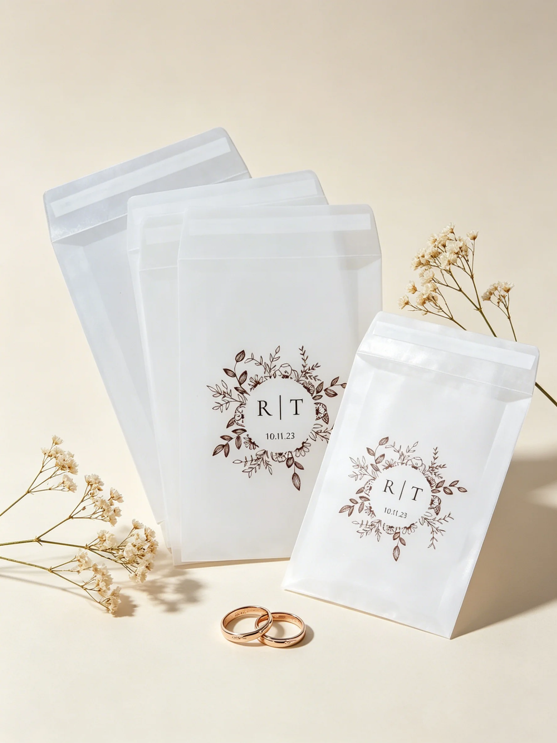 Biodegradable Flower Petal Confetti Bags Custom Personalized Wedding Confetti Party Favor
Biodegradable Flower Petal Confetti Bags Custom Personalized Wedding Confetti Party Favor