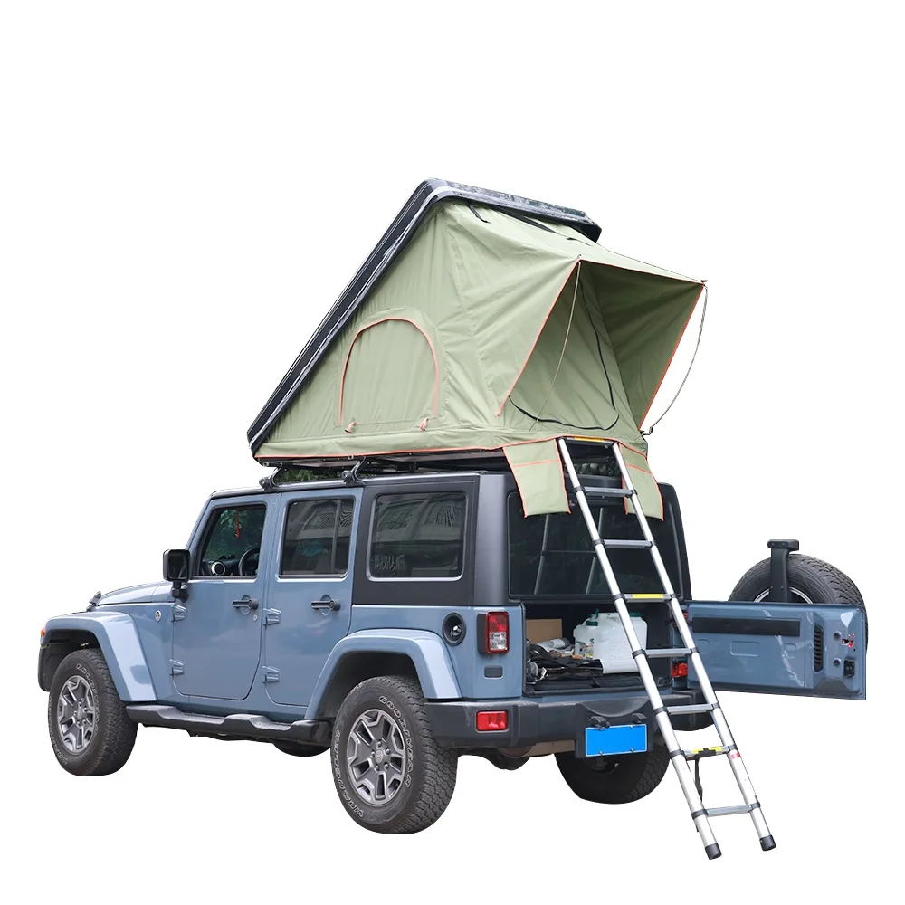 Customized 4-Person SUV Hard Shell Roof Top Tent Canvas Fabric with Plastic Shell
Customized 4-Person SUV Hard Shell Roof Top Tent Canvas Fabric with Plastic Shell