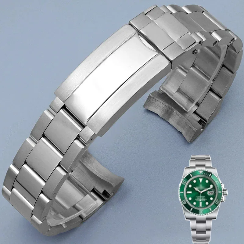 904L Solid Stainless Steel Watch Band For Rolex Oyster Perpetual Datejust DAYTONA SUBMARINER Luxury Bracelet 20mm
904L Solid Stainless Steel Watch Band For Rolex Oyster Perpetual Datejust DAYTONA SUBMARINER Luxury Bracelet 20mm