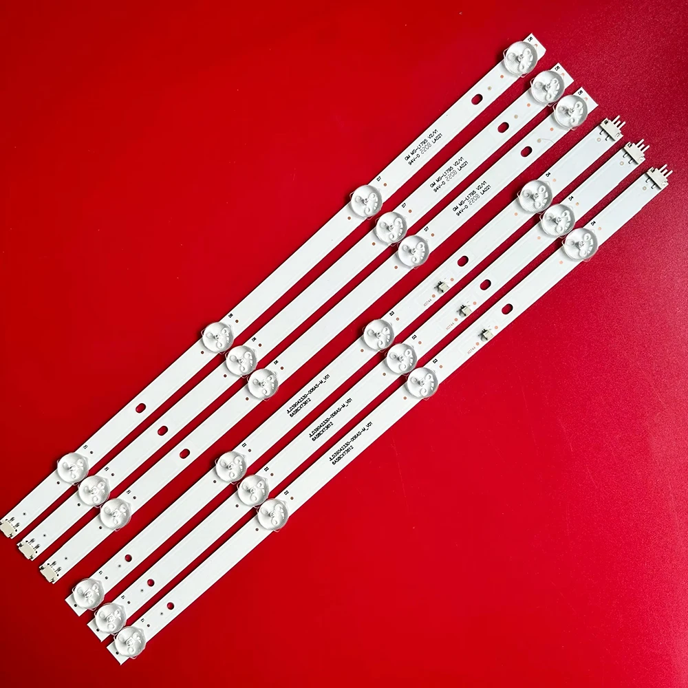 3/21PCS LED Backlight strip for JL.D39042330-006AS-M_V01 3080539Z10DTZ003 MS-L1795 V2 CX390DLEDM H39D7100E21 8Lamp LE39Z1
3/21PCS LED Backlight strip for JL.D39042330-006AS-M_V01 3080539Z10DTZ003 MS-L1795 V2 CX390DLEDM H39D7100E21 8Lamp LE39Z1