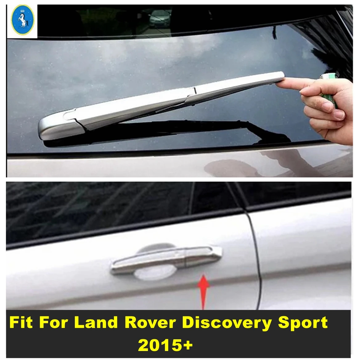 Крышка стеклоочистителя заднего лобового стекла для Land Rover Discovery Sport 2015-2019, хромированные внешние аксессуары
Крышка стеклоочистителя заднего лобового стекла для Land Rover Discovery Sport 2015-2019, хромированные внешние аксессуары
