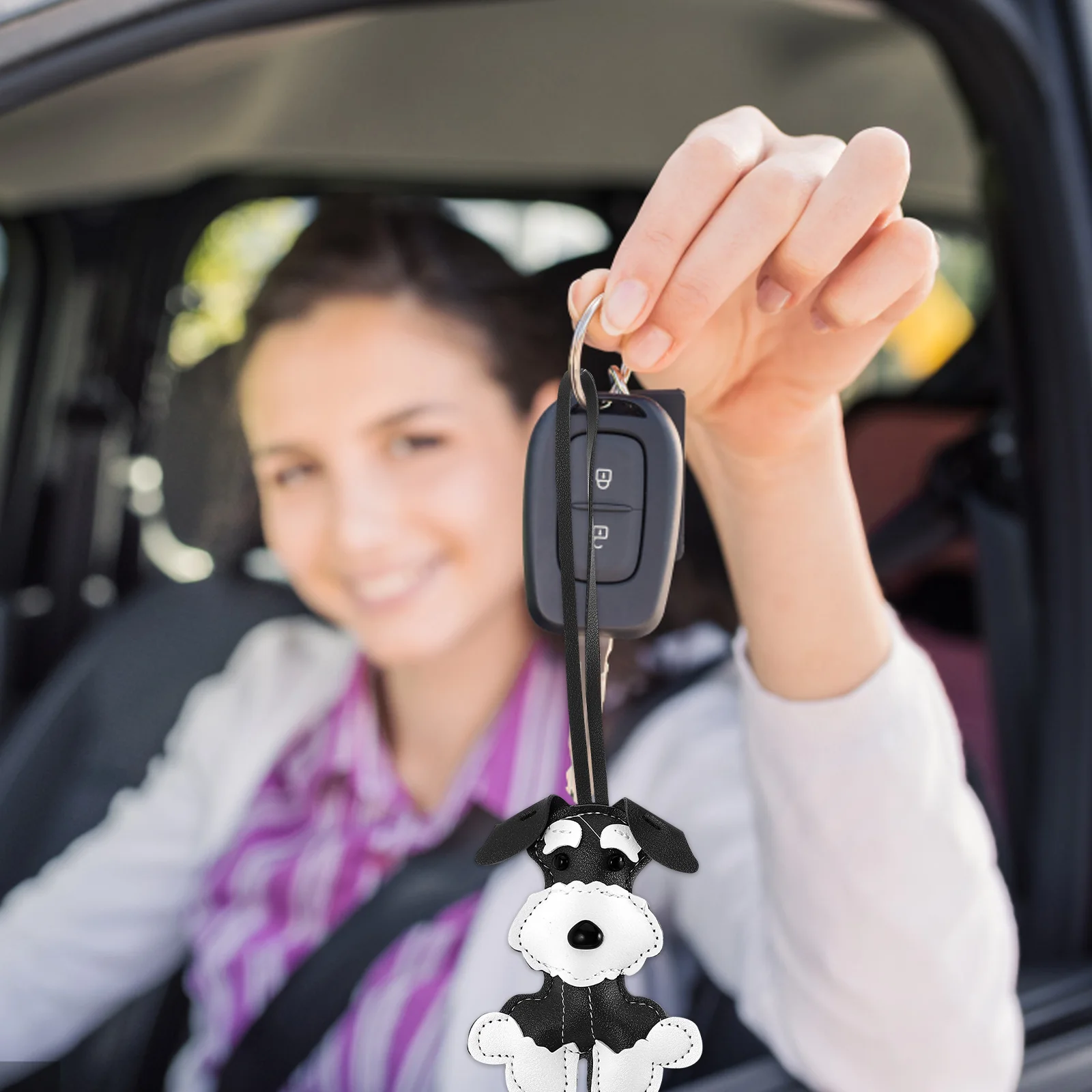 Keychain Black Pu Backpack Charms Cartoon Dog Keychains Women Bag Charm Mini Pendant Gifts Souvenir
Keychain Black Pu Backpack Charms Cartoon Dog Keychains Women Bag Charm Mini Pendant Gifts Souvenir