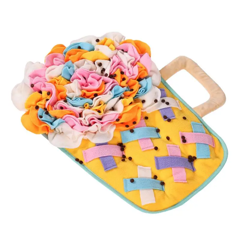 Snuffle Mat For Puppies Pet Sniffing Pad Non-slip Pet Feeding Pad Interactive Puzzle Toy For Boredom Daily Use Training Indoor
Snuffle Mat For Puppies Pet Sniffing Pad Non-slip Pet Feeding Pad Interactive Puzzle Toy For Boredom Daily Use Training Indoor