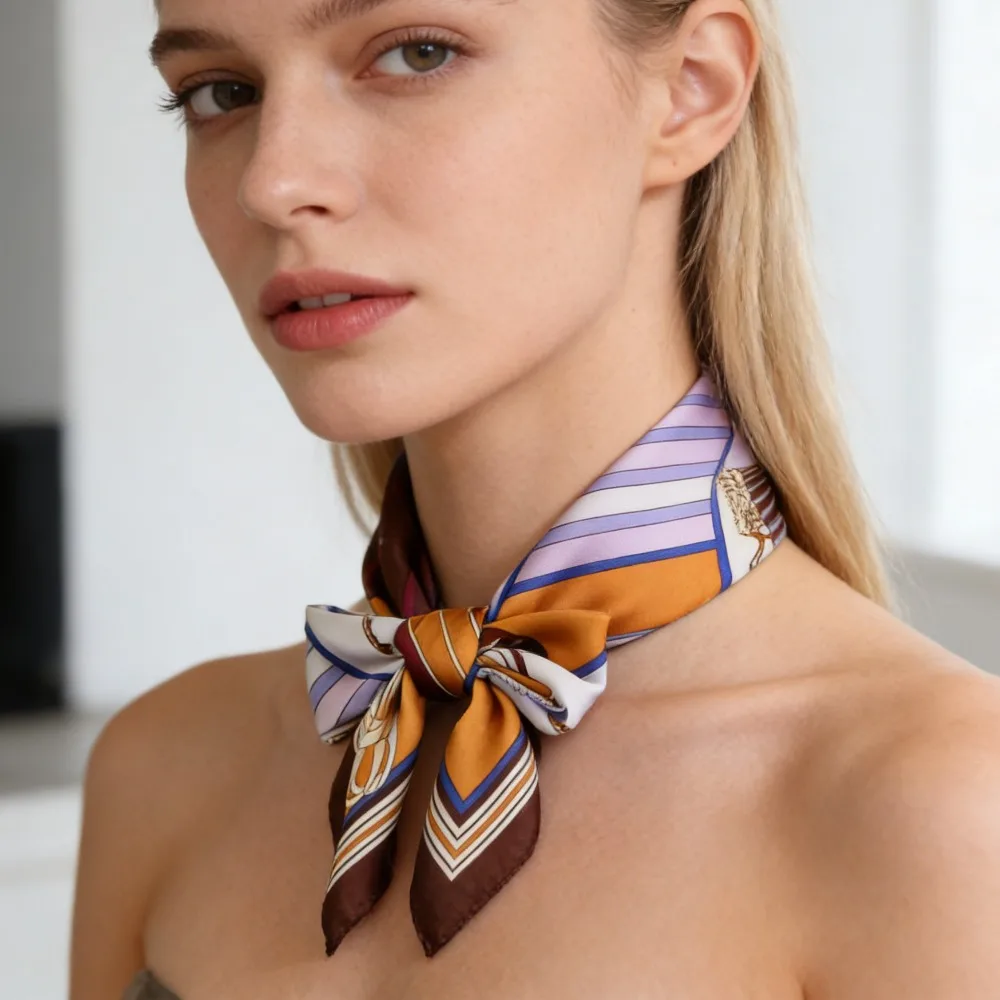 Women’s High-Grade Silk Satin Square Scarf, Hijab Headscarf Neckerchief Hair Band Shawl
Women’s High-Grade Silk Satin Square Scarf, Hijab Headscarf Neckerchief Hair Band Shawl