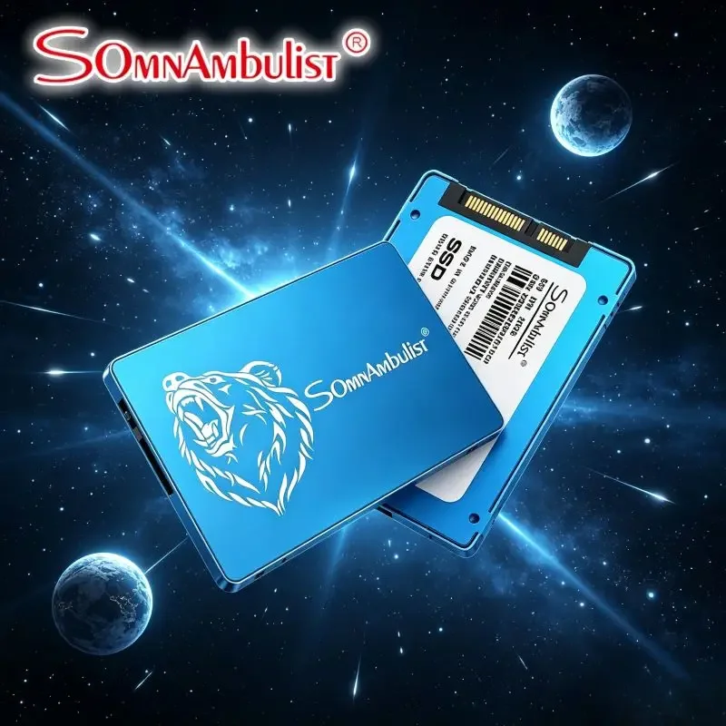 SomnAmbulist Internal SATA3 Solid State Drive,Complete Capacities 128GB to 2TB Solid State Storage for Laptop Desktop Expansion
SomnAmbulist Internal SATA3 Solid State Drive,Complete Capacities 128GB to 2TB Solid State Storage for Laptop Desktop Expansion