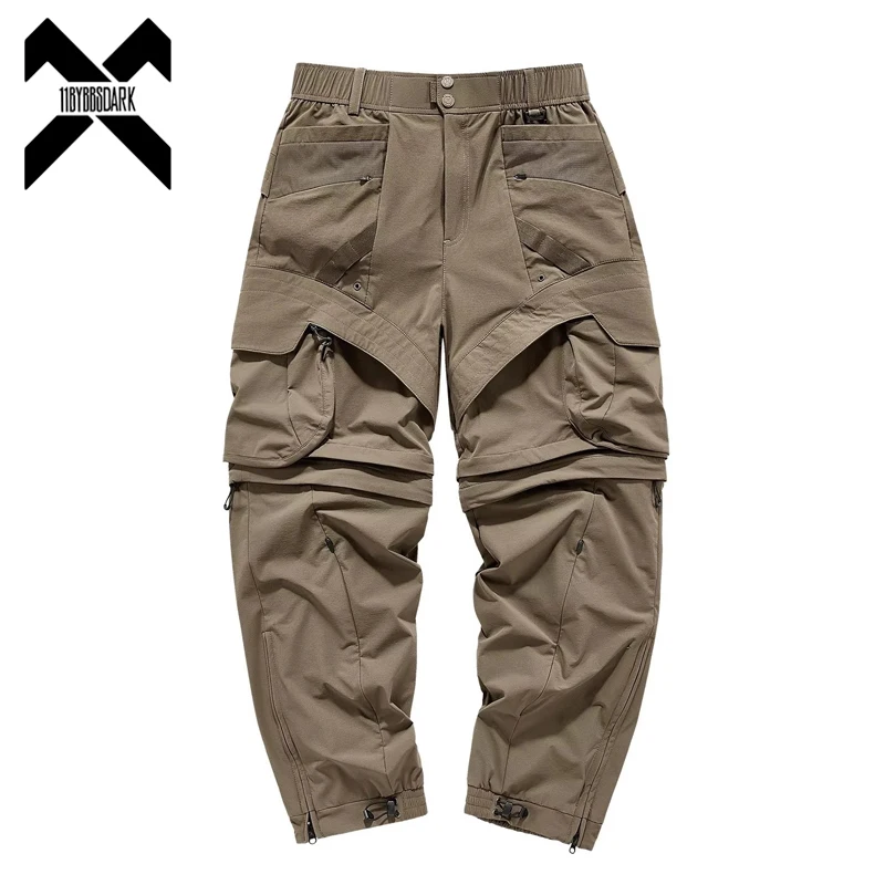 Men's Techwear Detachable Pants Multi-Pocket Cargo Pants Functional Tactical Joggers Trousers Streetwear Hiking 
Men's Techwear Detachable Pants Multi-Pocket Cargo Pants Functional Tactical Joggers Trousers Streetwear Hiking