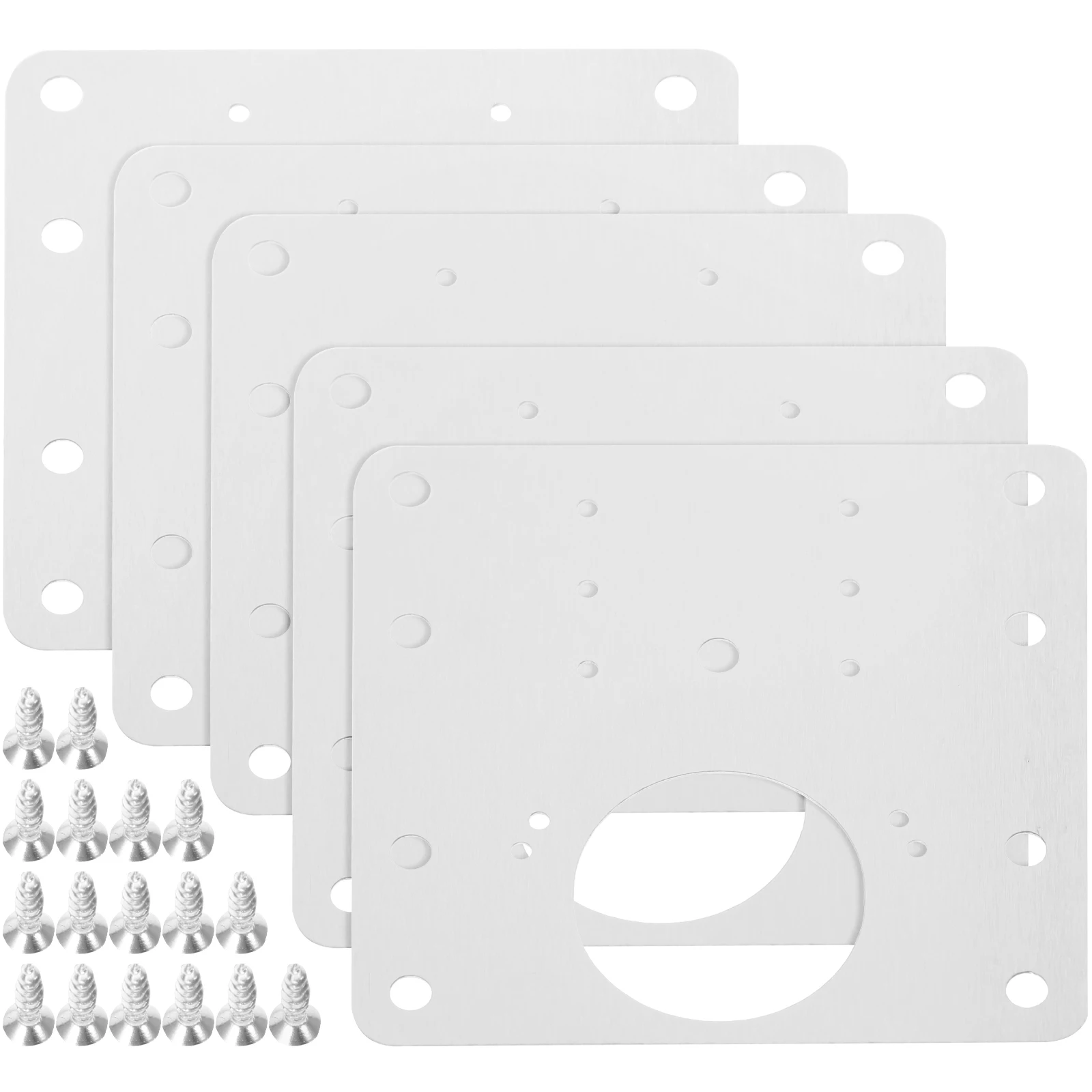 Hinge Spacer Brackets Fixing Plate Silver Stainless Steel Shelf Cabinet Door Repair Durable Mending Plate Furniture Hinge Repair
Hinge Spacer Brackets Fixing Plate Silver Stainless Steel Shelf Cabinet Door Repair Durable Mending Plate Furniture Hinge Repair